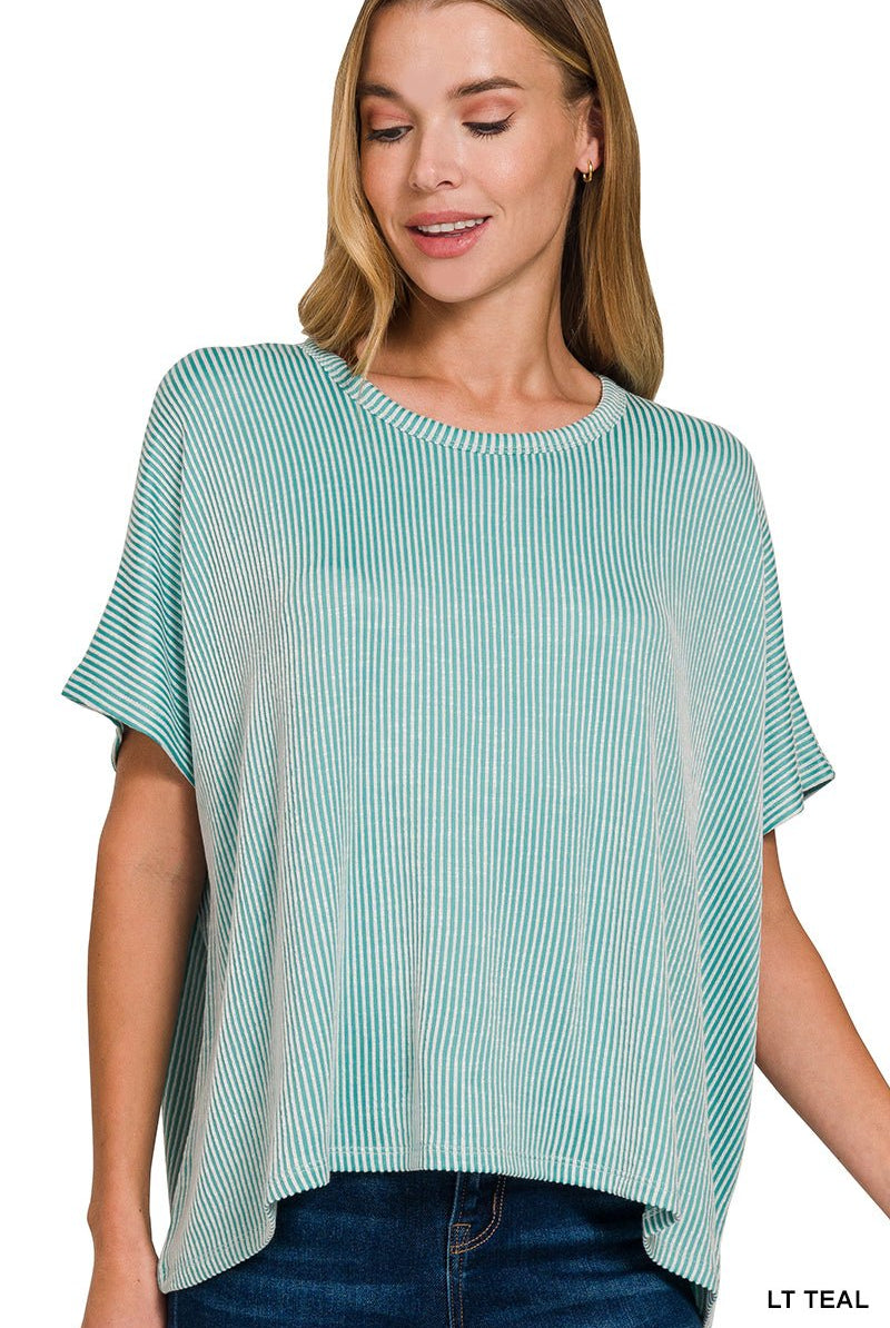 EZ Cassidy Ribbed Top - Deadwood South Boutique & Company LLC