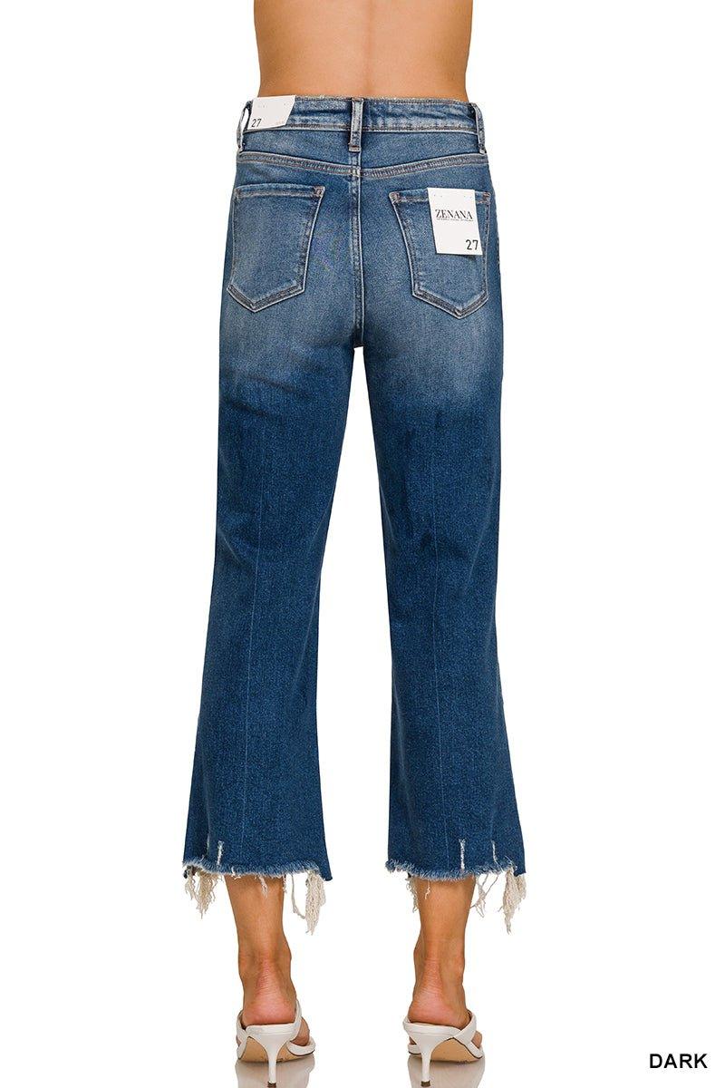 EZ Maxi Distressed Jean - Deadwood South Boutique & Company LLC