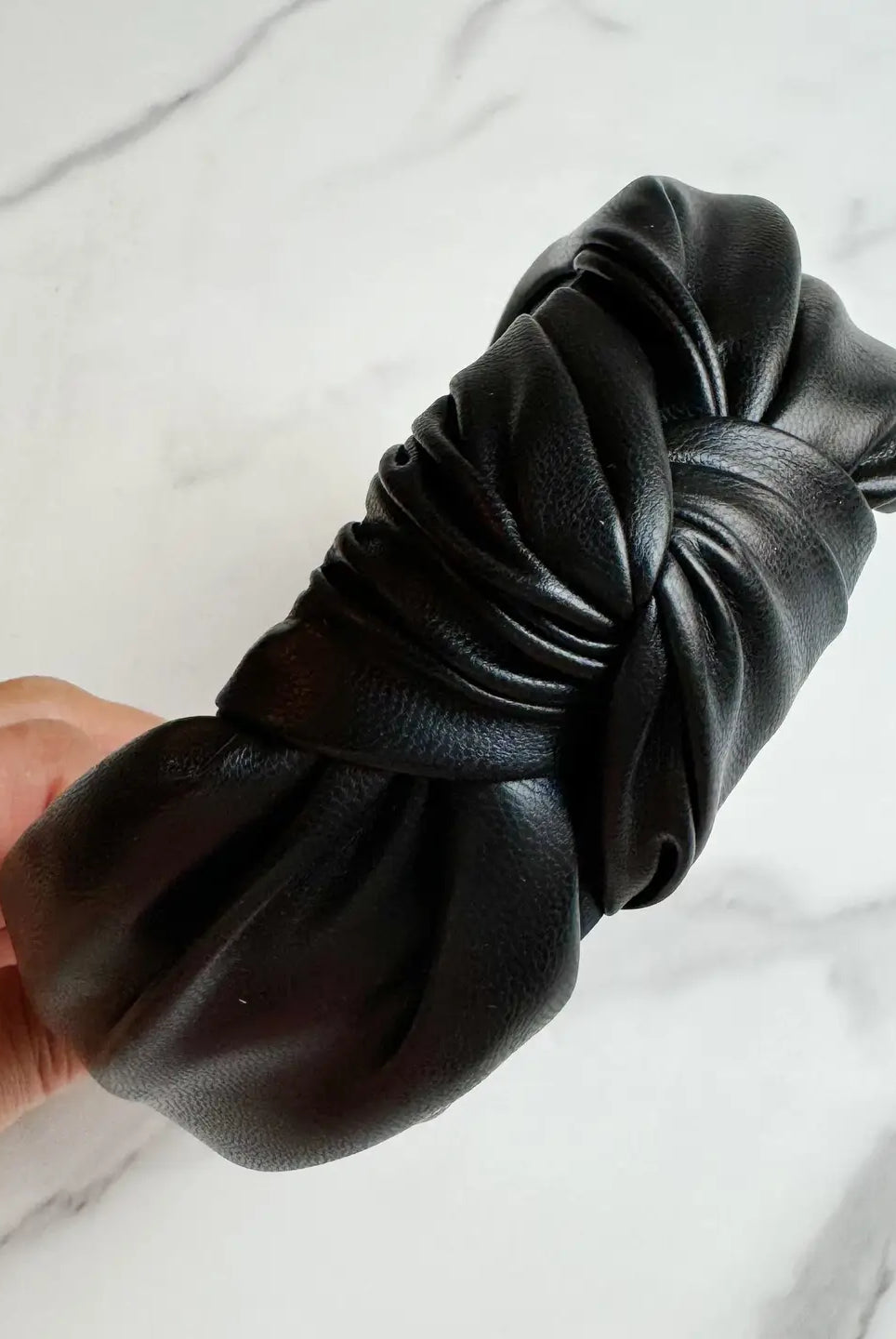 Leather Better Knotted Headband-Headbands-Deadwood South Boutique & Company LLC-Deadwood South Boutique, Women's Fashion Boutique in Henderson, TX