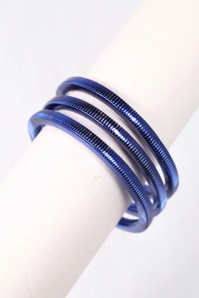 Hannah Stretch Metal Bracelet Set-Bracelets-Deadwood South Boutique & Company-Deadwood South Boutique, Women's Fashion Boutique in Henderson, TX