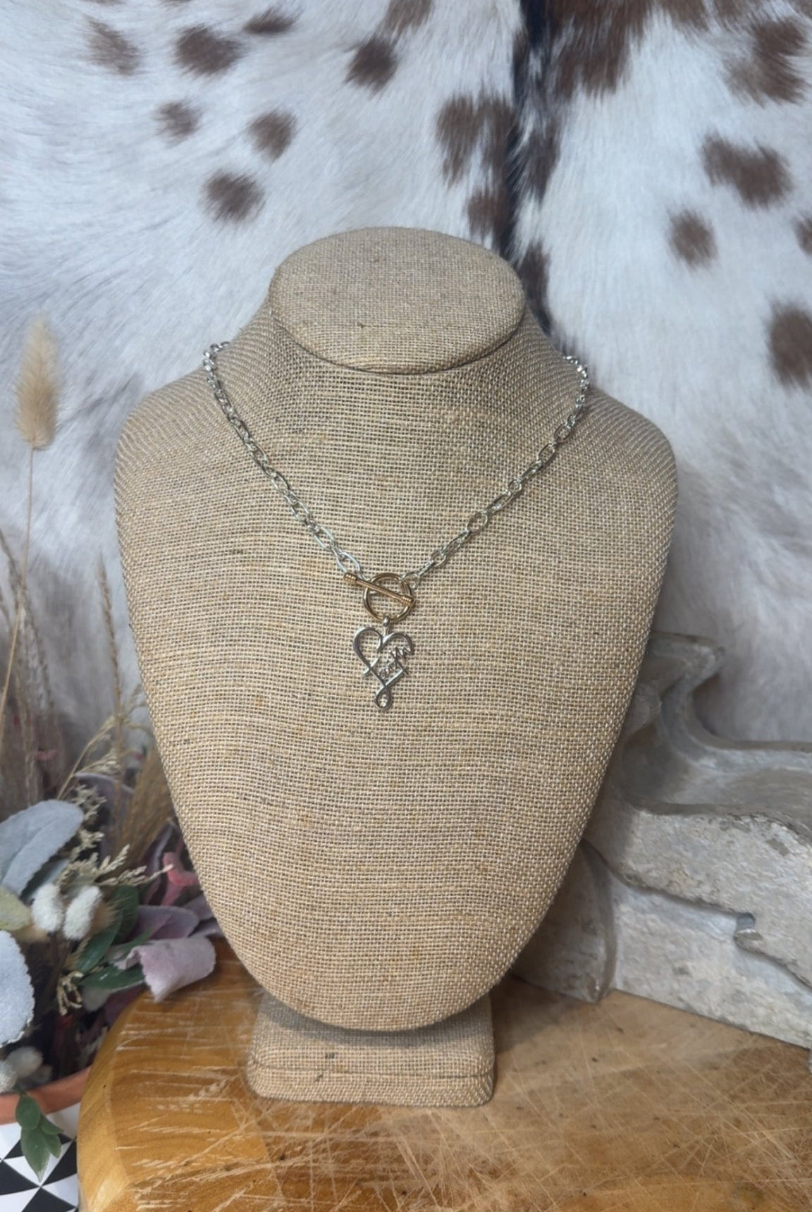 Faith of Heart Necklace - Deadwood South Boutique & Company LLC