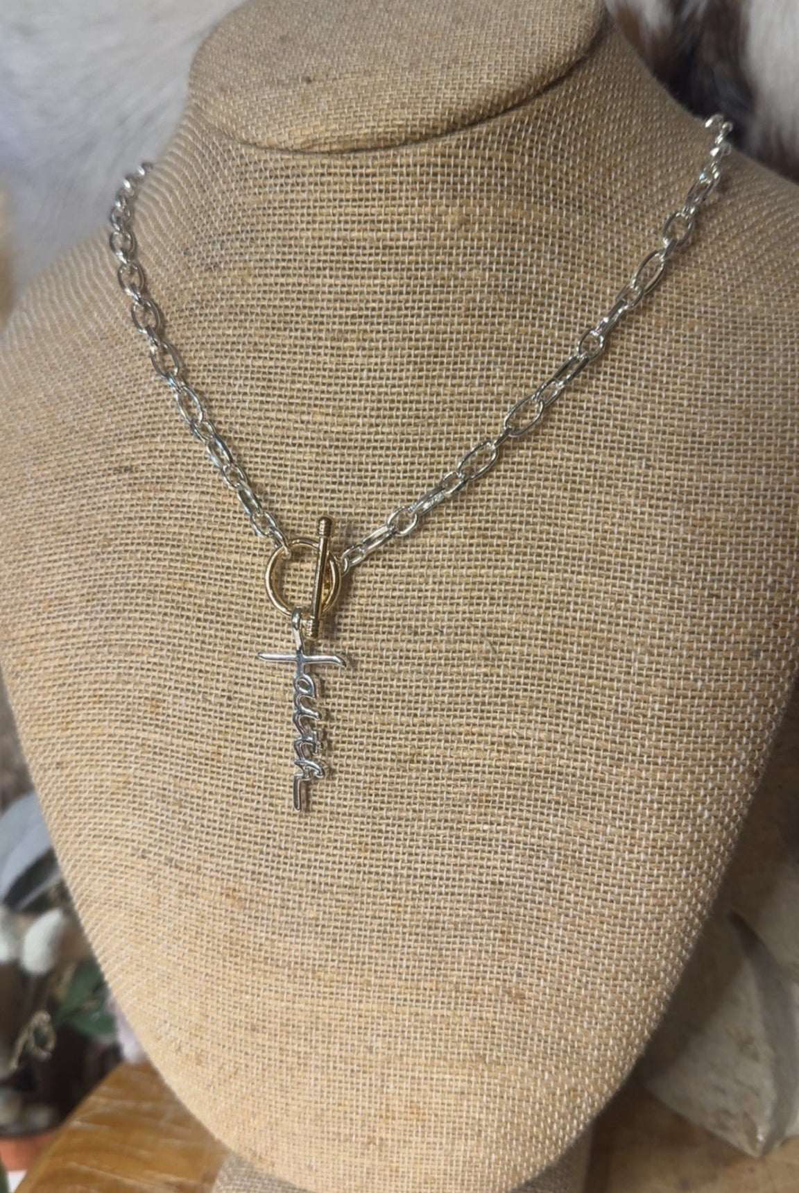 Faith Within Necklace - Deadwood South Boutique & Company LLC