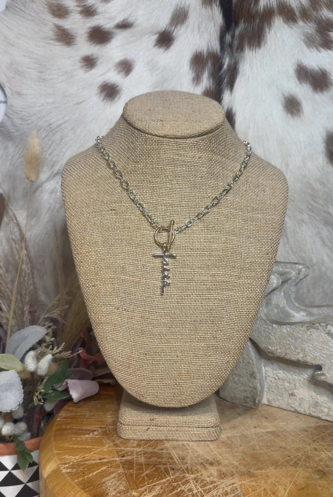 Faith Within Necklace - Deadwood South Boutique & Company LLC