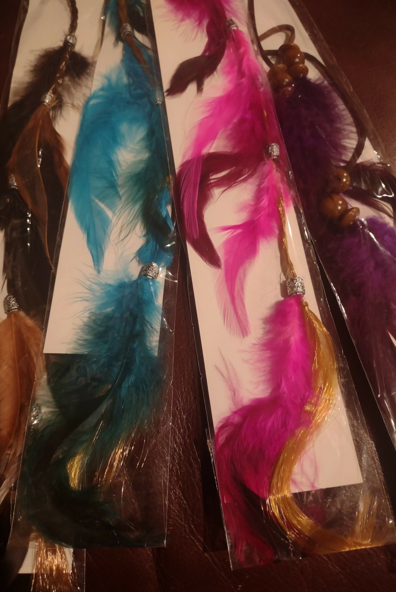 Feather Clips - Deadwood South Boutique & Company LLC