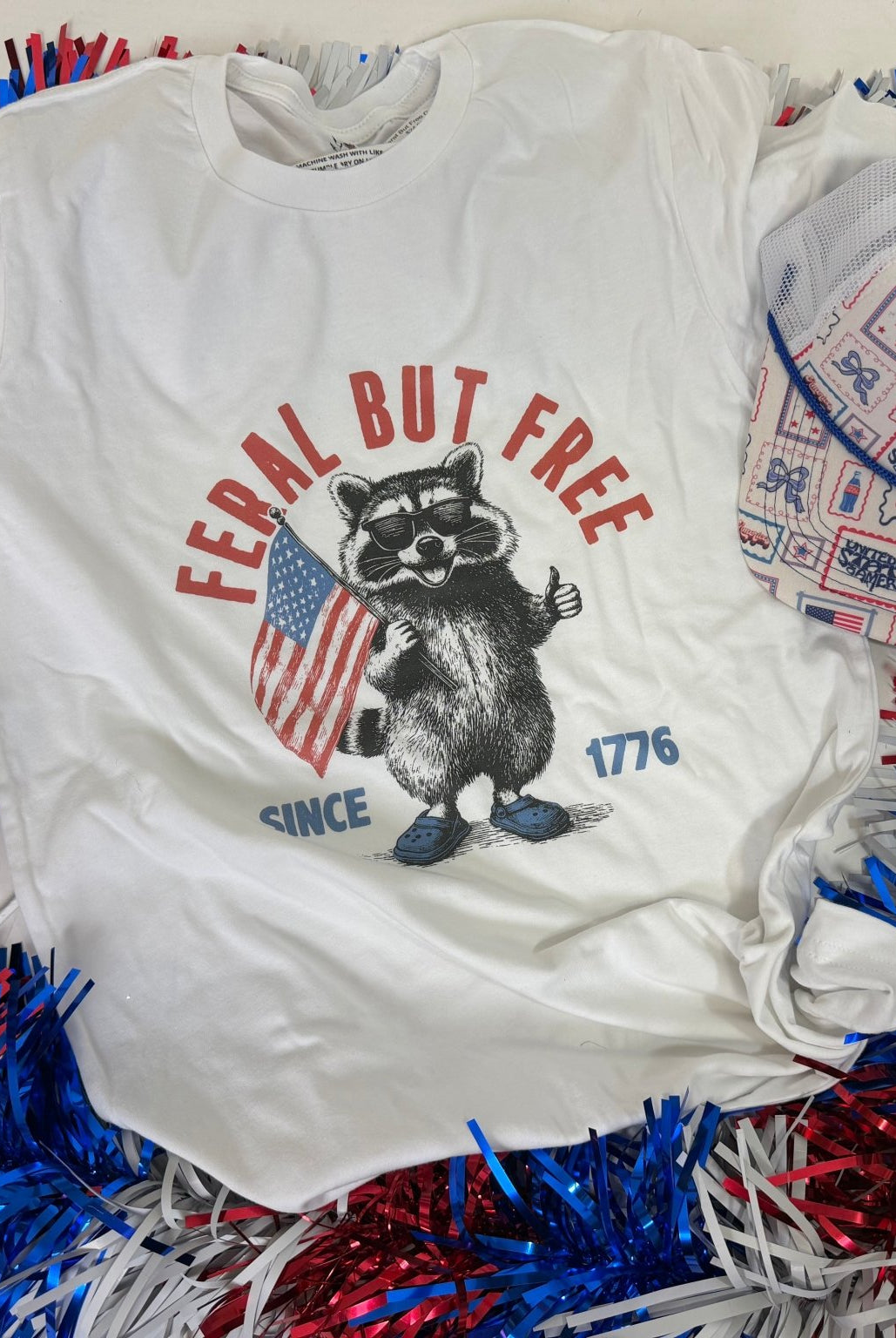 Feral But Free Graphic Tee - Deadwood South Boutique & Company LLC