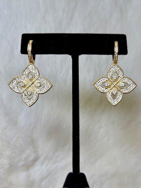 Flossy Fashion Hoop Earrings - Deadwood South Boutique & Company LLC