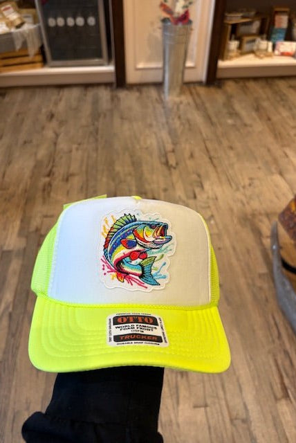Flossy Fish Trucker Caps - Deadwood South Boutique & Company LLC