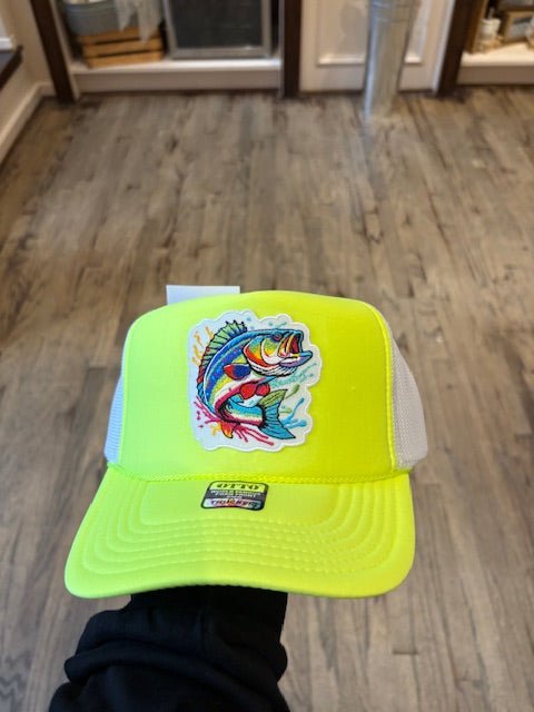 Flossy Fish Trucker Caps - Deadwood South Boutique & Company LLC