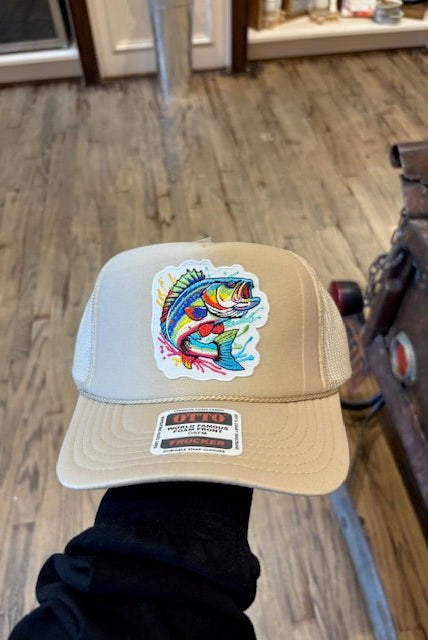 Flossy Fish Trucker Caps - Deadwood South Boutique & Company LLC