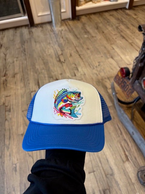 Flossy Fish Trucker Caps - Deadwood South Boutique & Company LLC
