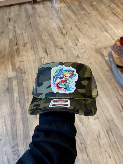 Flossy Fish Trucker Caps - Deadwood South Boutique & Company LLC
