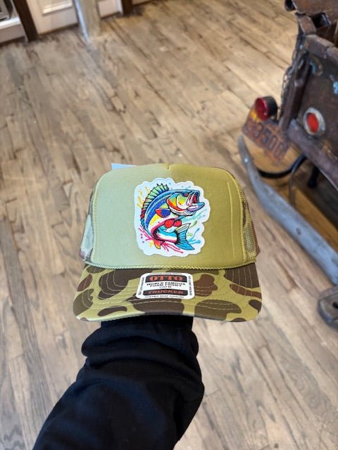 Flossy Fish Trucker Caps - Deadwood South Boutique & Company LLC