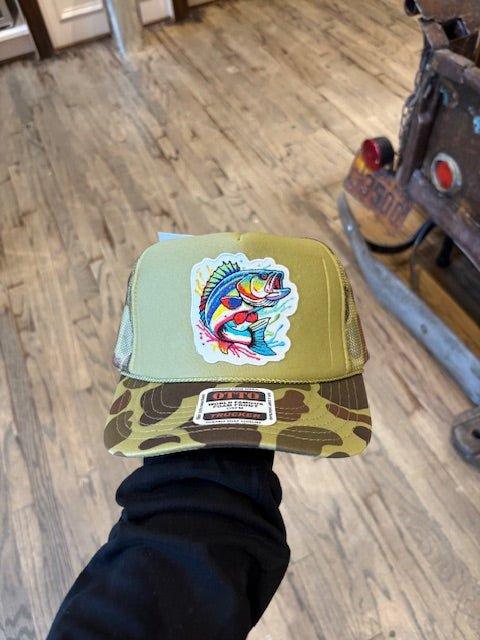 Flossy Fish Trucker Caps - Deadwood South Boutique & Company LLC