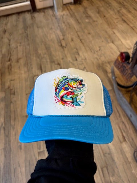 Flossy Fish Trucker Caps - Deadwood South Boutique & Company LLC