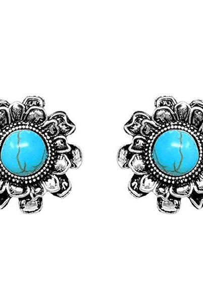 Flower Fashion Stud Earrings - Deadwood South Boutique & Company LLC