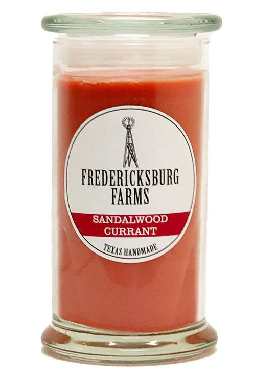 Fredericksburg Farms Sandalwood Currant 16oz Candle - Deadwood South Boutique & Company LLC