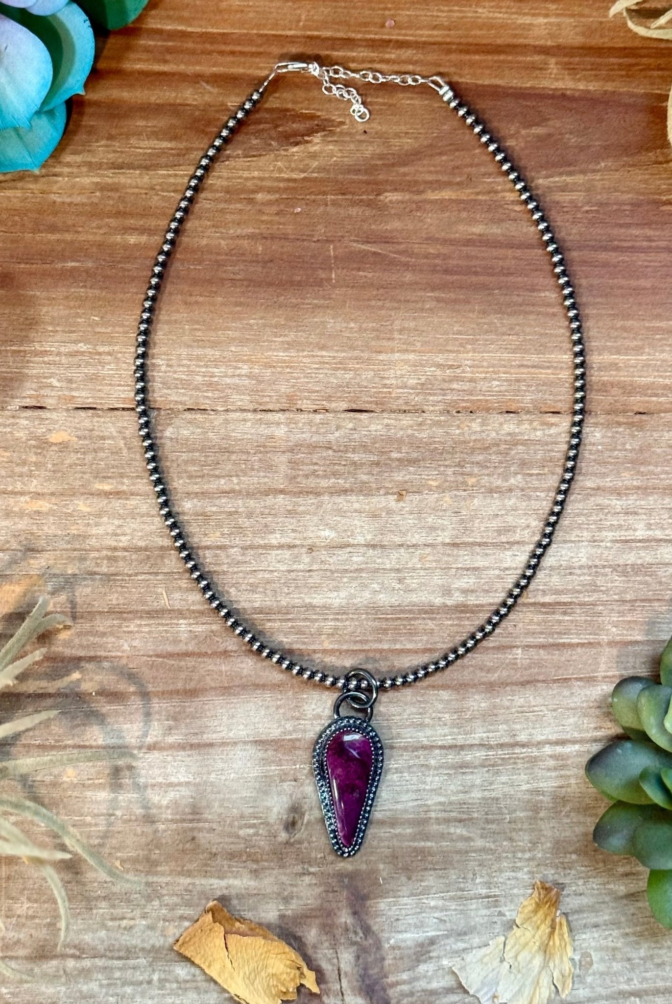 FREE Sterling Silver Pearl Necklace + MJ Purple Spiny Oyster Pendant - Deadwood South Boutique & Company LLC