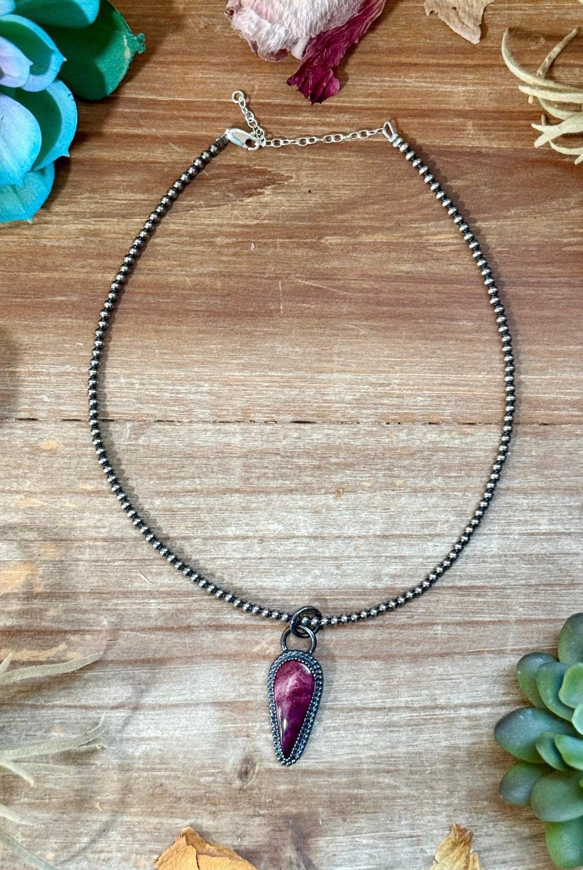 FREE Sterling Silver Pearl Necklace + MJ Purple Spiny Oyster Pendant - Deadwood South Boutique & Company LLC