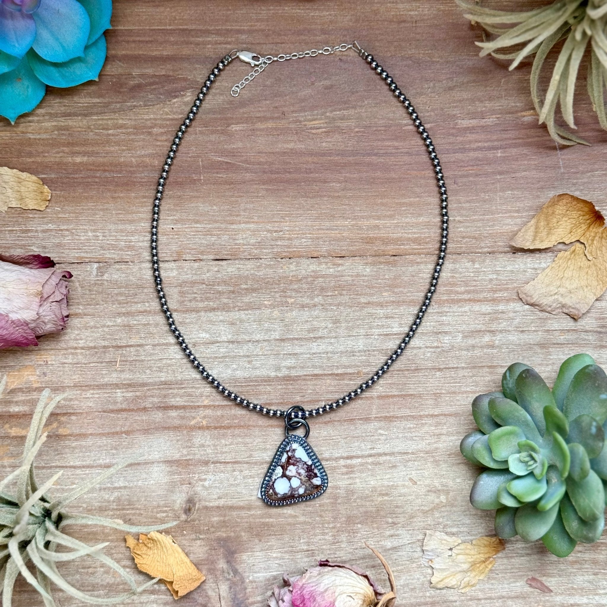 FREE Sterling Silver Pearl Necklace + MJ Wild Horse Pendant - Deadwood South Boutique & Company LLC