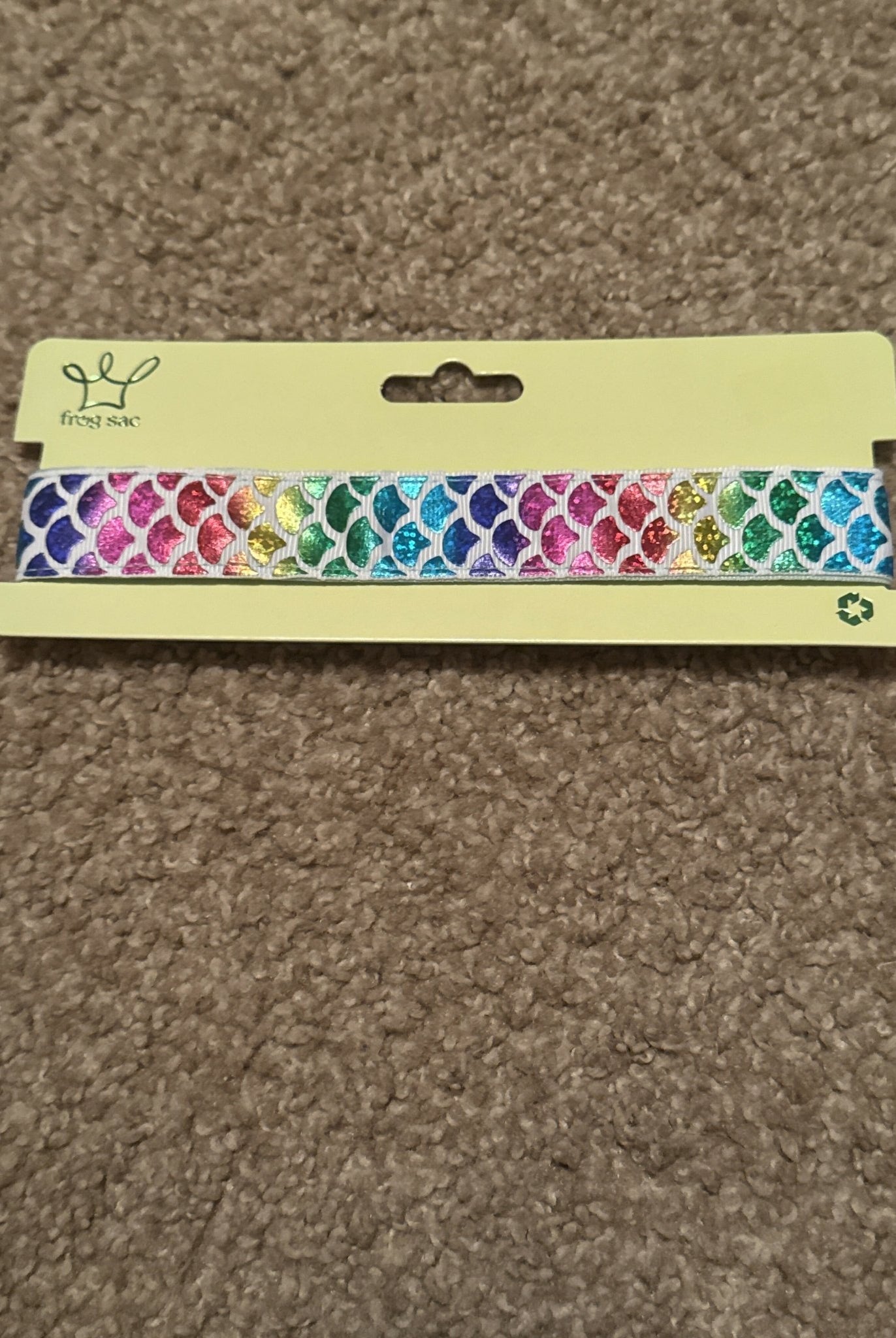 Frog sac headband - Deadwood South Boutique & Company LLC