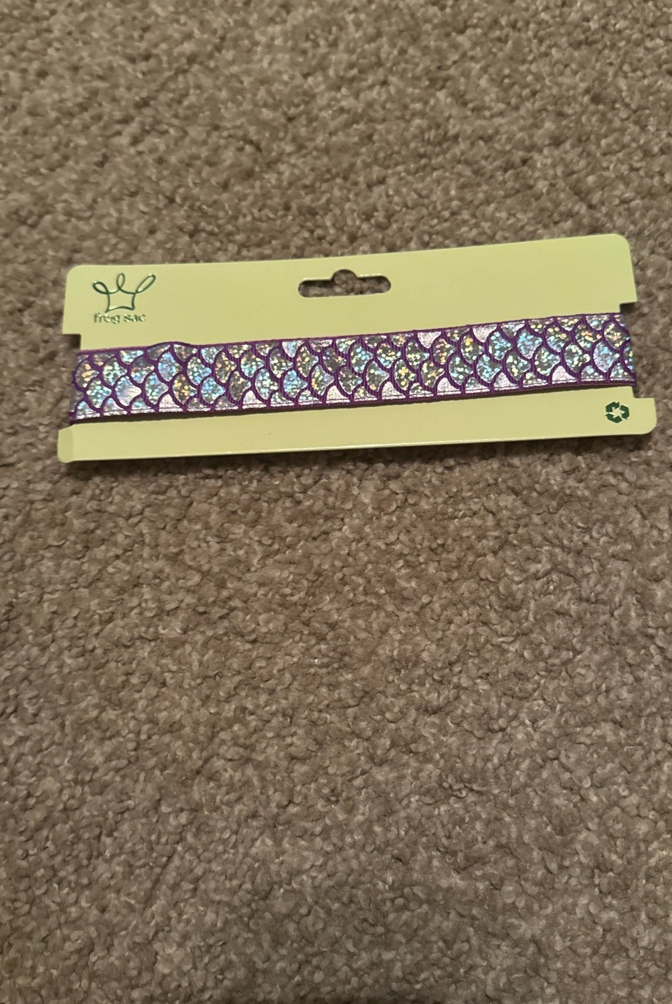 Frog sac headband - Deadwood South Boutique & Company LLC