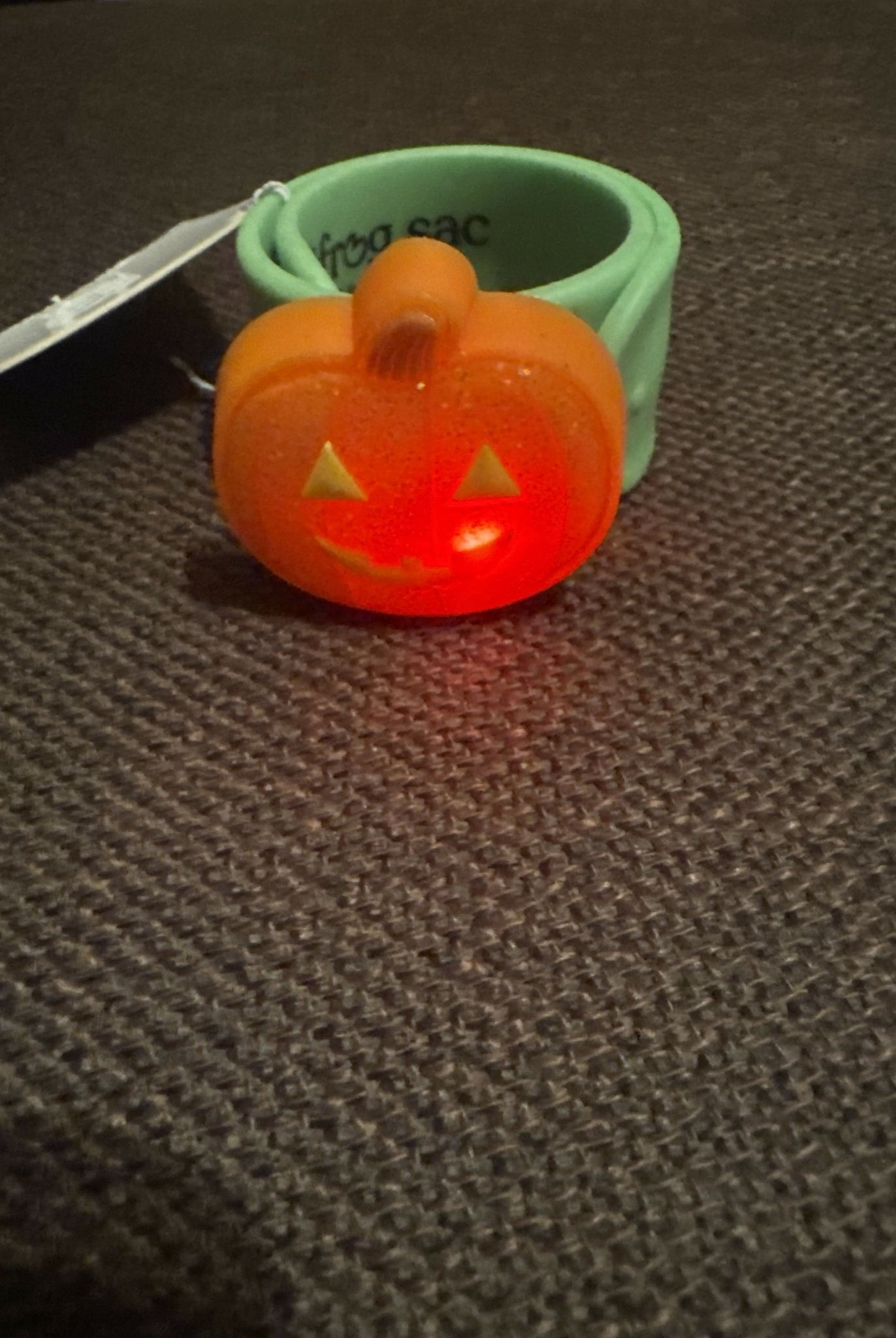 Frog sack glow in dark bracelet - Deadwood South Boutique & Company LLC