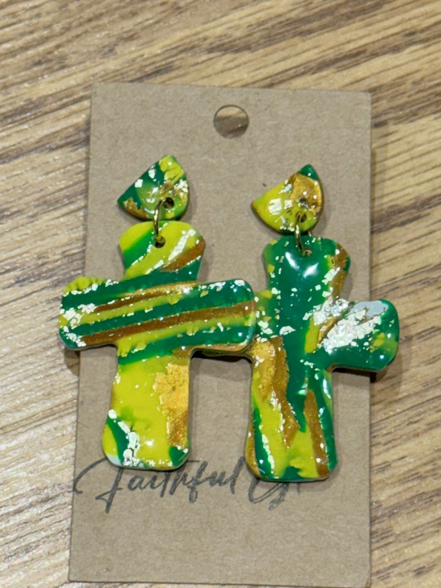 Full Armor Big Cross Dangle - Deadwood South Boutique & Company LLC