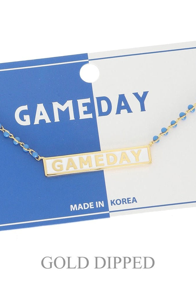 Game Day Bar Necklace - Deadwood South Boutique & Company LLC