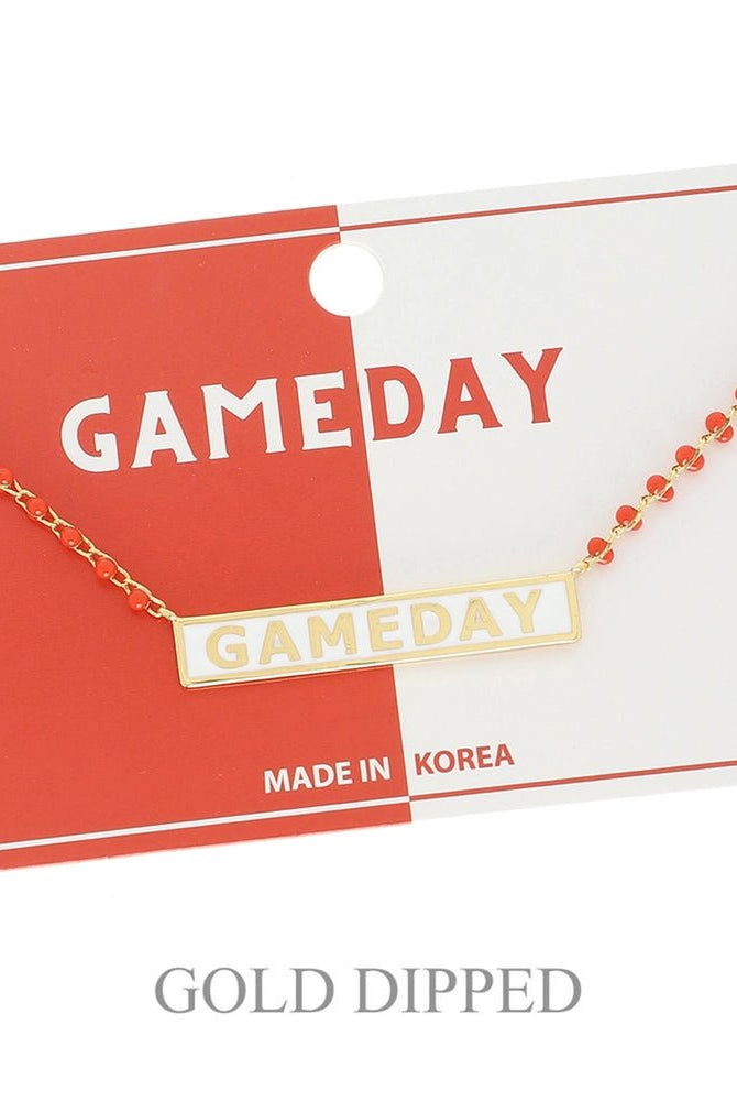Game Day Bar Necklace - Deadwood South Boutique & Company LLC