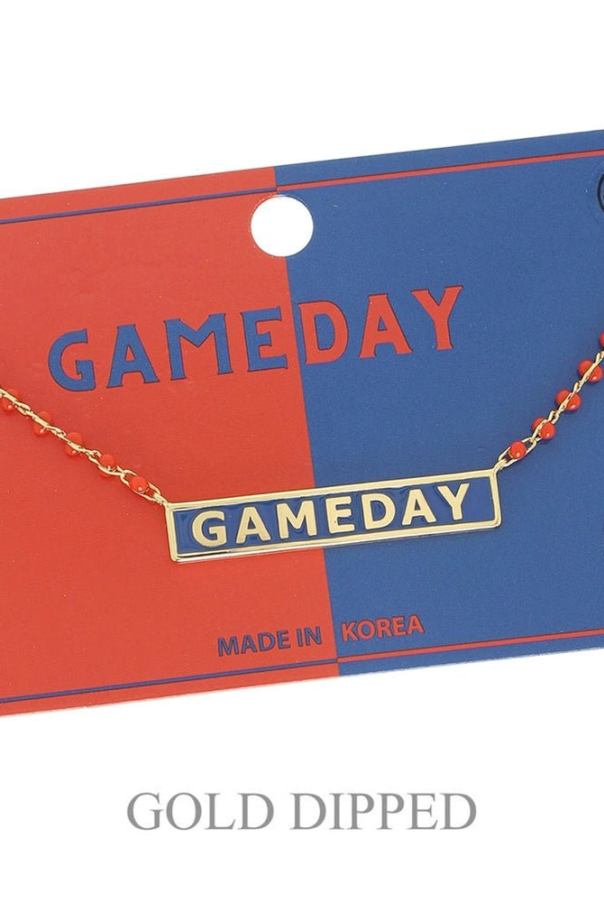 Game Day Bar Necklace - Deadwood South Boutique & Company LLC