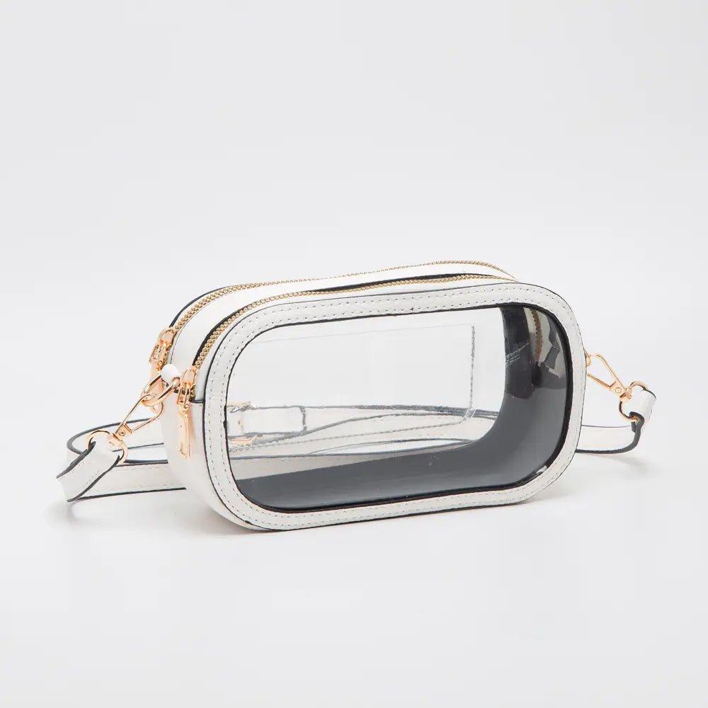Game Day Clear Oval Crossbody Bags - Deadwood South Boutique & Company LLC
