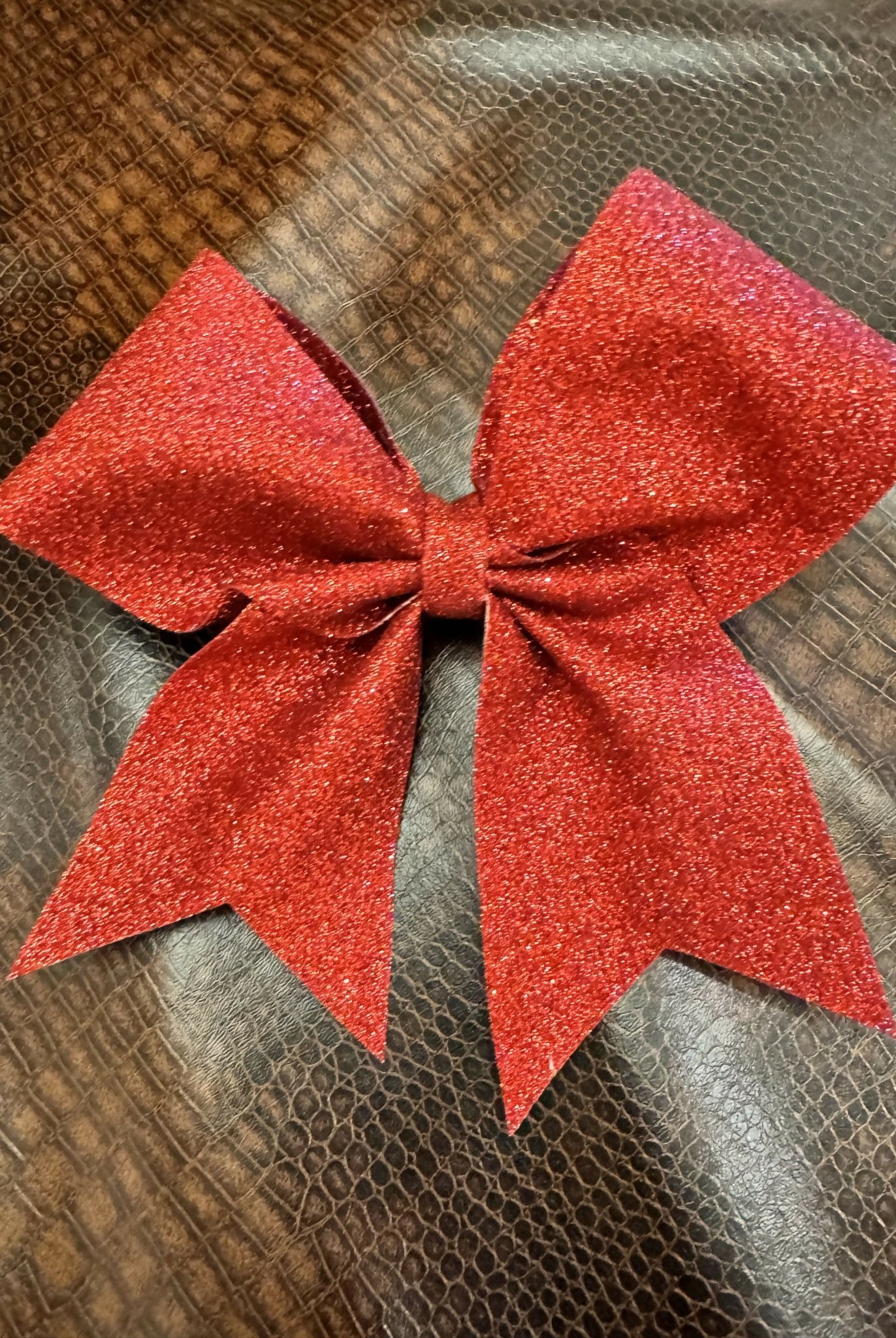 Glitter Cheer Bow - Deadwood South Boutique & Company LLC