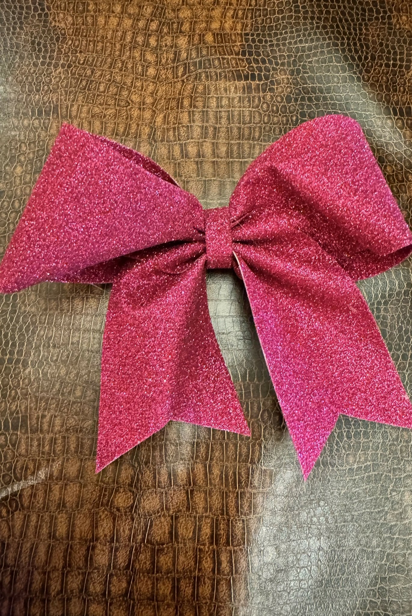 Glitter Cheer Bow - Deadwood South Boutique & Company LLC