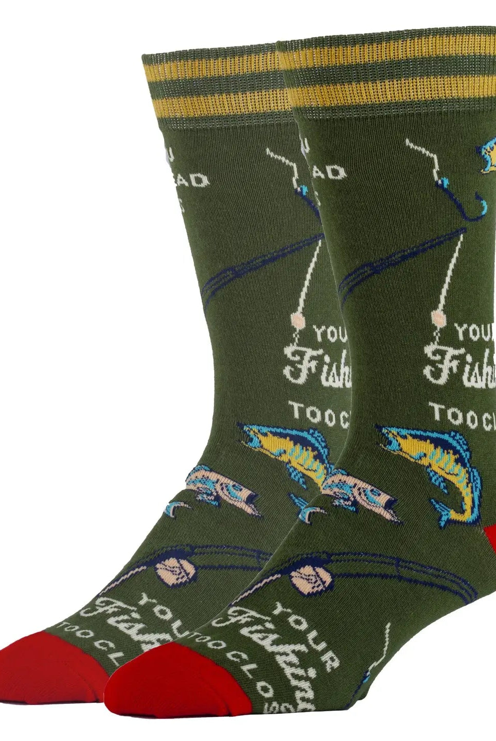 Gone Fishing Socks - Deadwood South Boutique & Company LLC