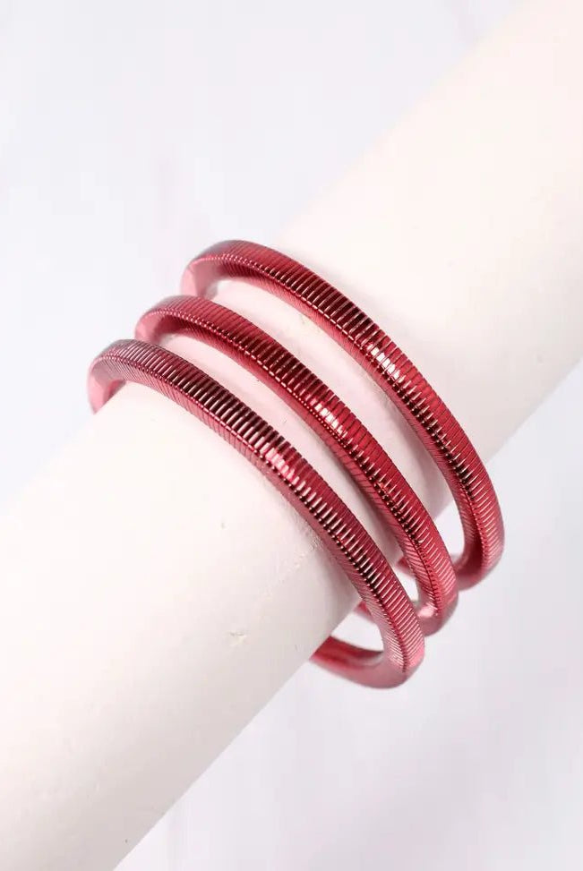 Hannah Stretch Metal Bracelet Set - Deadwood South Boutique & Company LLC