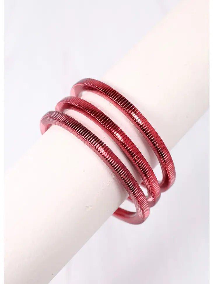 Hannah Stretch Metal Bracelet Set - Deadwood South Boutique & Company LLC