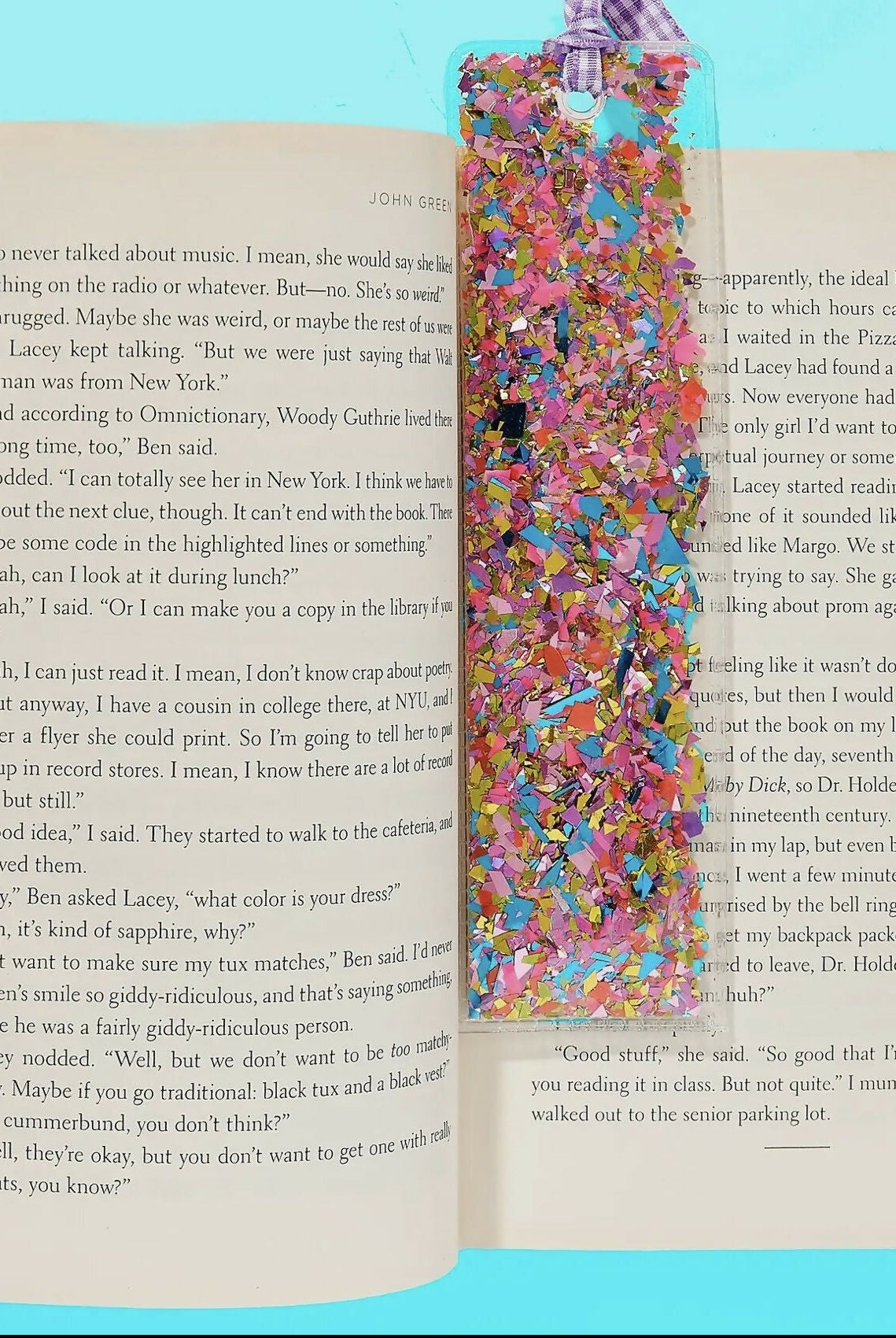 Happy Confetti Bookmark - Deadwood South Boutique & Company LLC