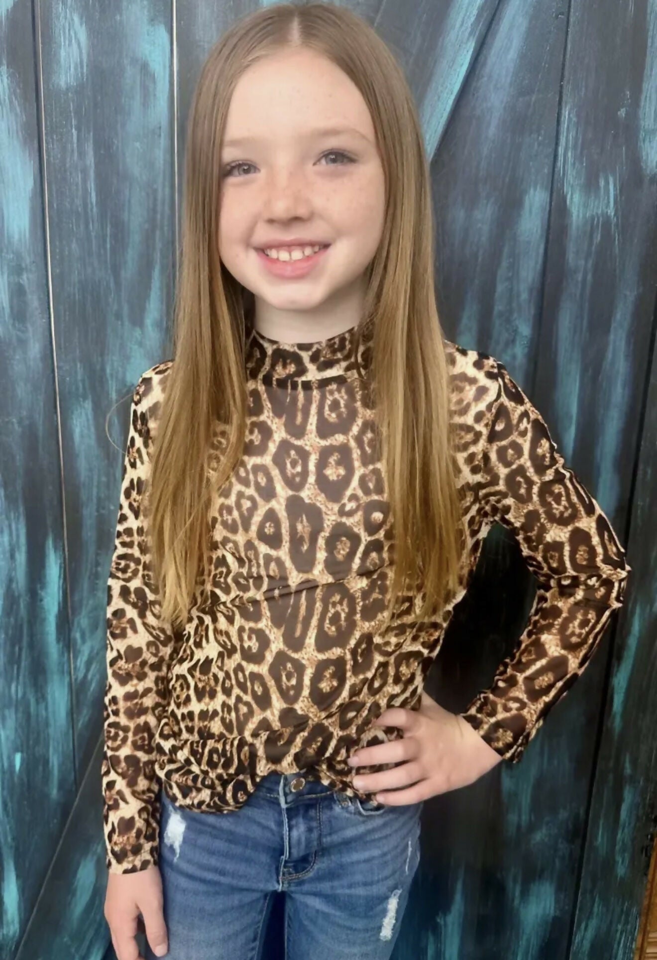 Hear Me Roar Mesh Kids Top - Deadwood South Boutique & Company LLC
