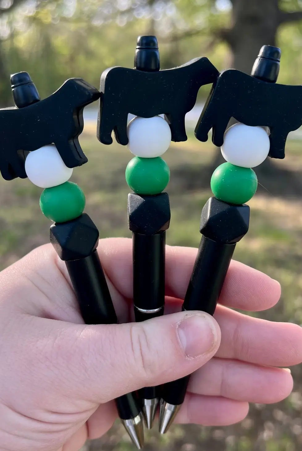 Heifer Beaded Pen - Deadwood South Boutique & Company LLC