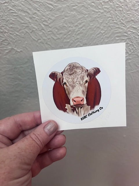 Hereford Head Sticker - Deadwood South Boutique & Company LLC