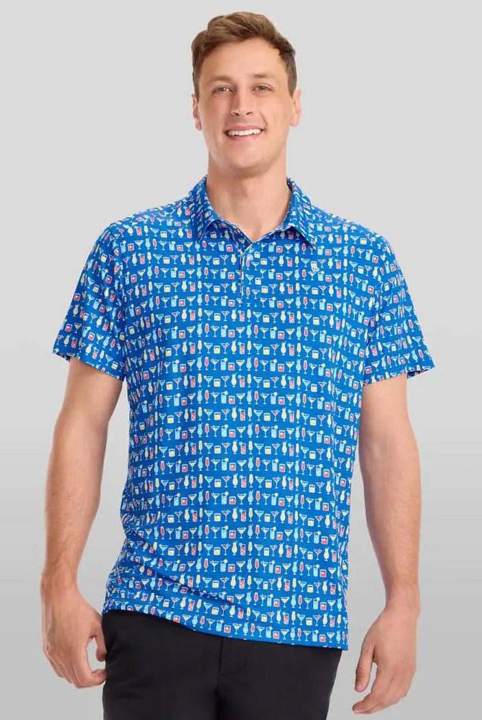 Highballer Golf Men's Polo Shirt - Deadwood South Boutique & Company LLC