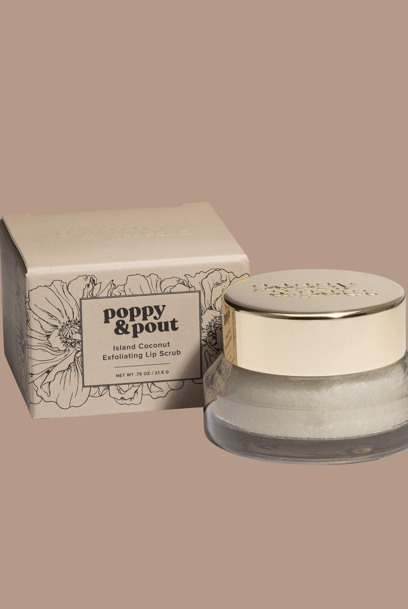 Poppy & Pout Lip Scrub-beauty-Deadwood South Boutique & Company LLC-Deadwood South Boutique, Women's Fashion Boutique in Henderson, TX