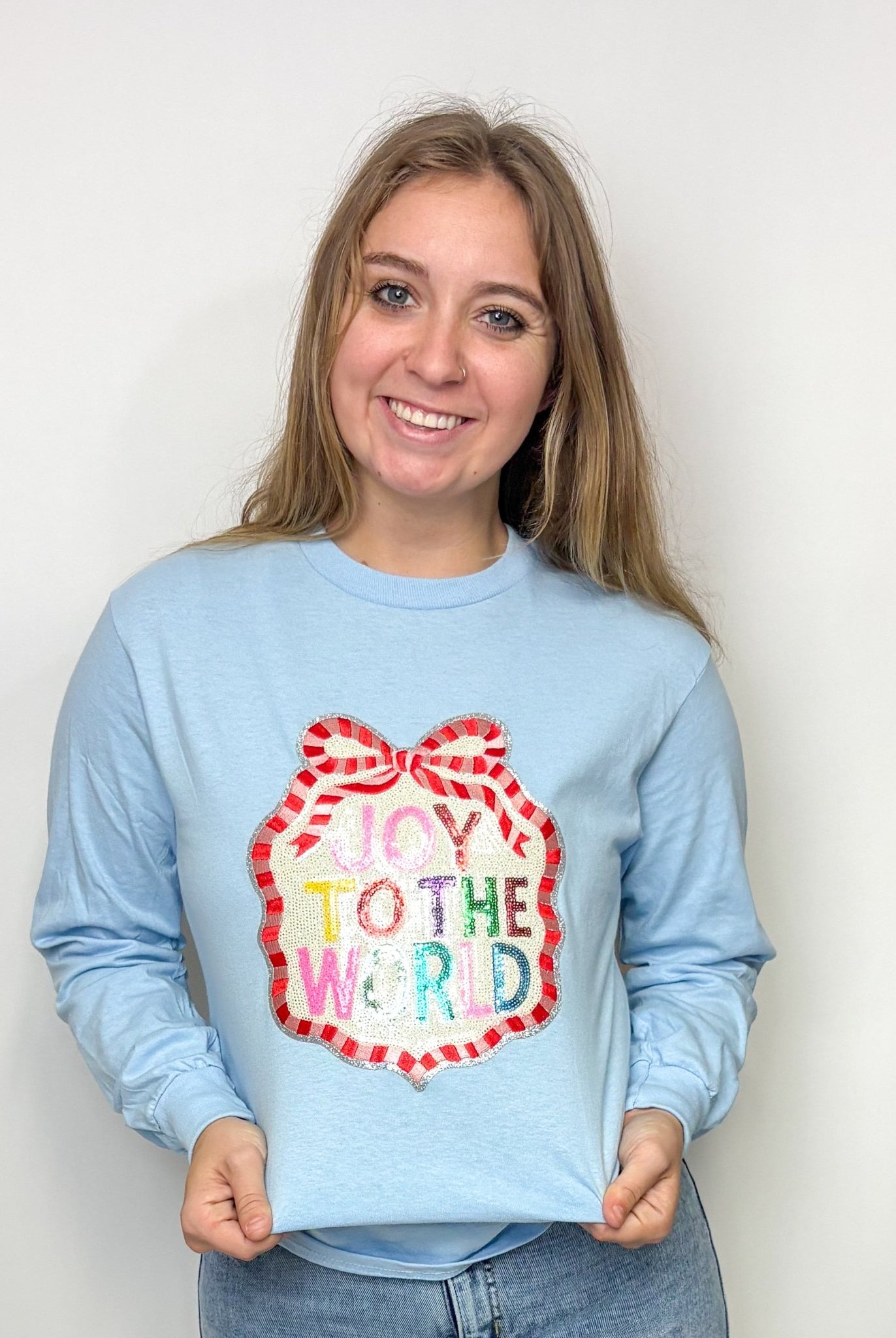 Joy To The World Long Sleeve - Deadwood South Boutique & Company LLC