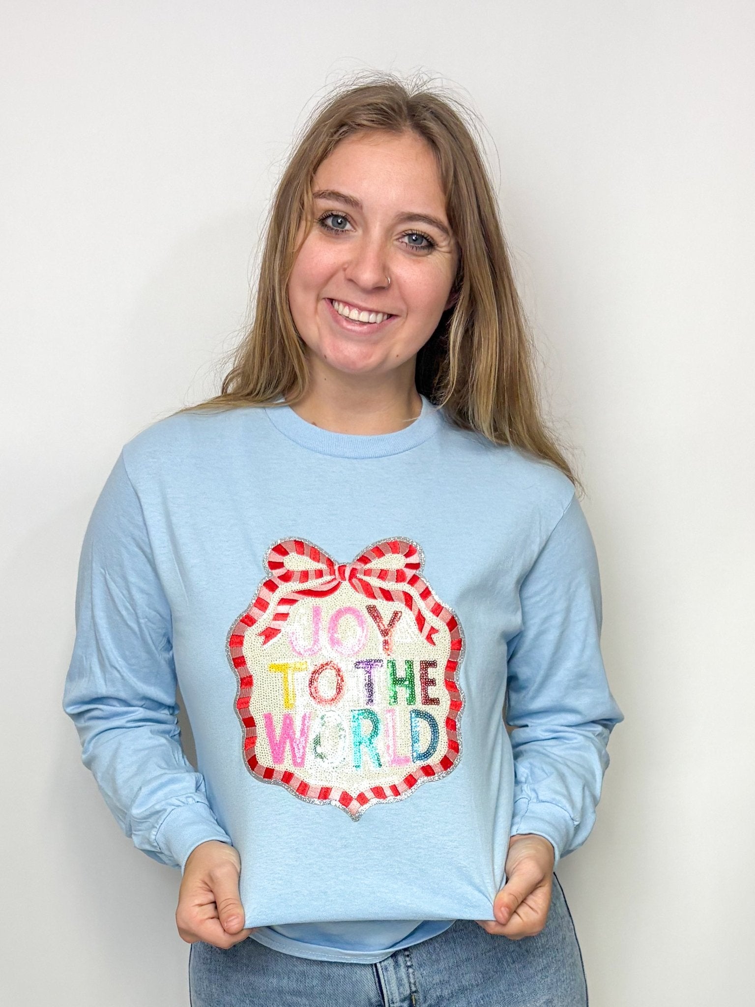 Joy To The World Long Sleeve - Deadwood South Boutique & Company LLC