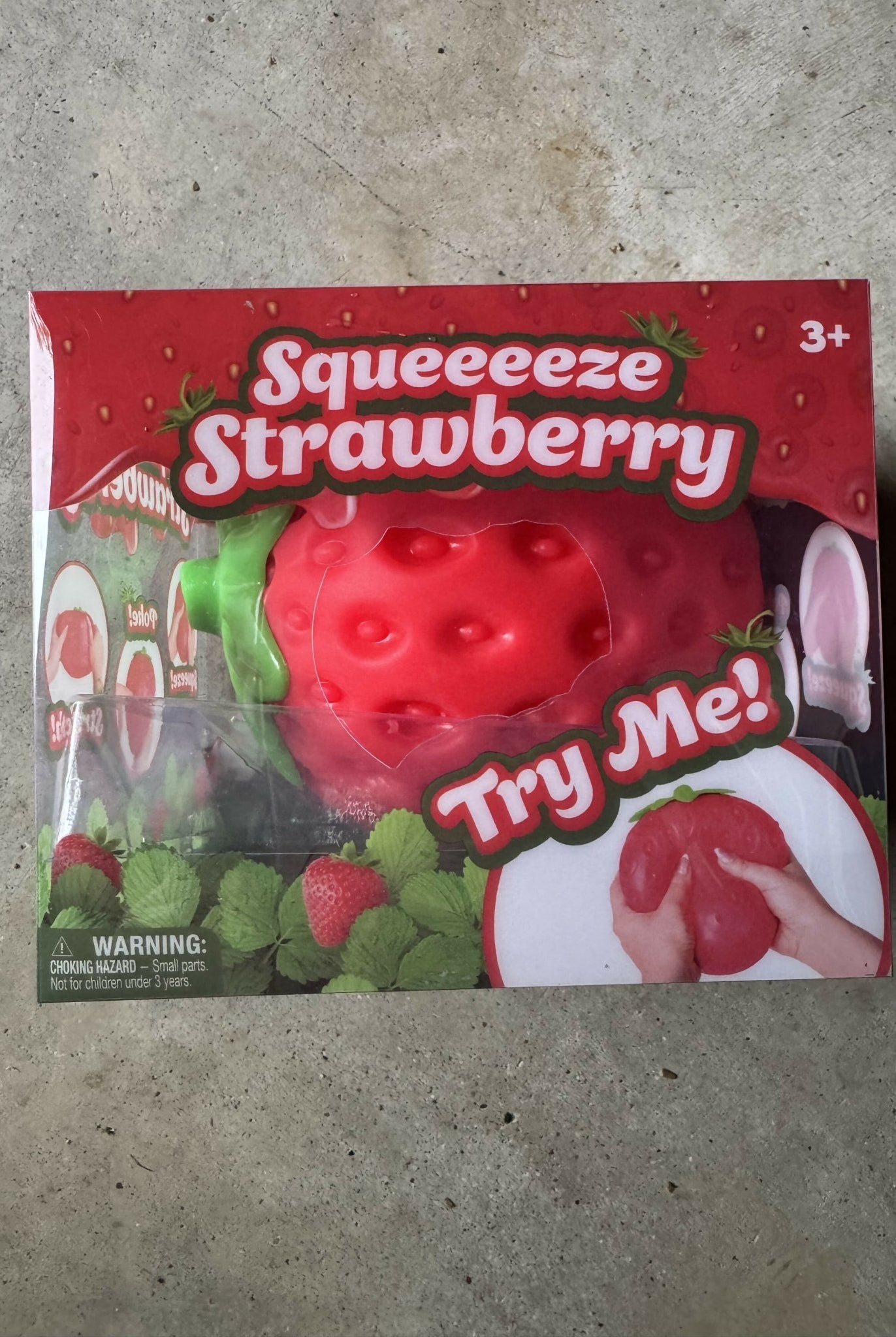 Jumbo squishy Strawberry - Deadwood South Boutique & Company LLC