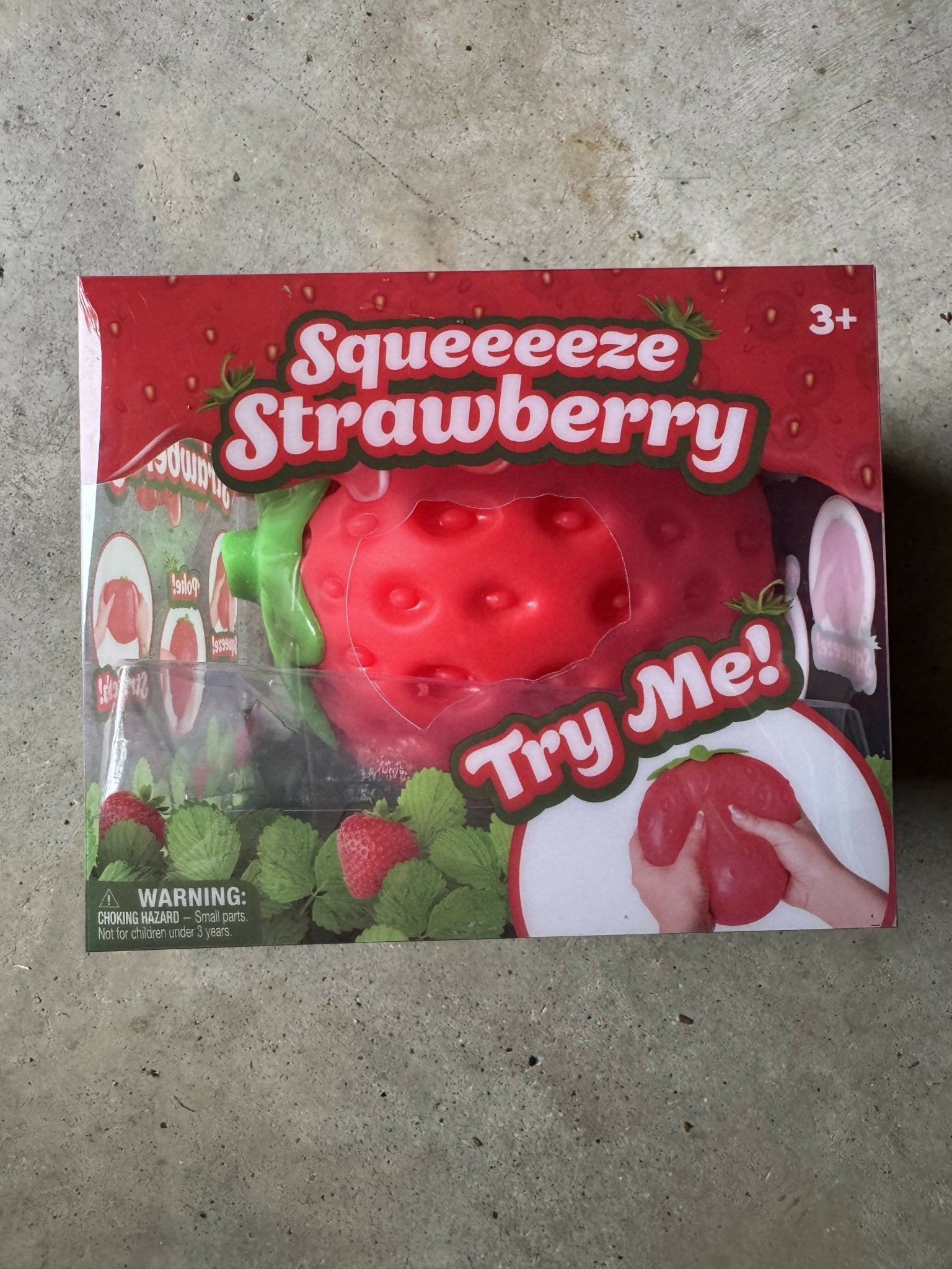 Jumbo squishy Strawberry - Deadwood South Boutique & Company LLC