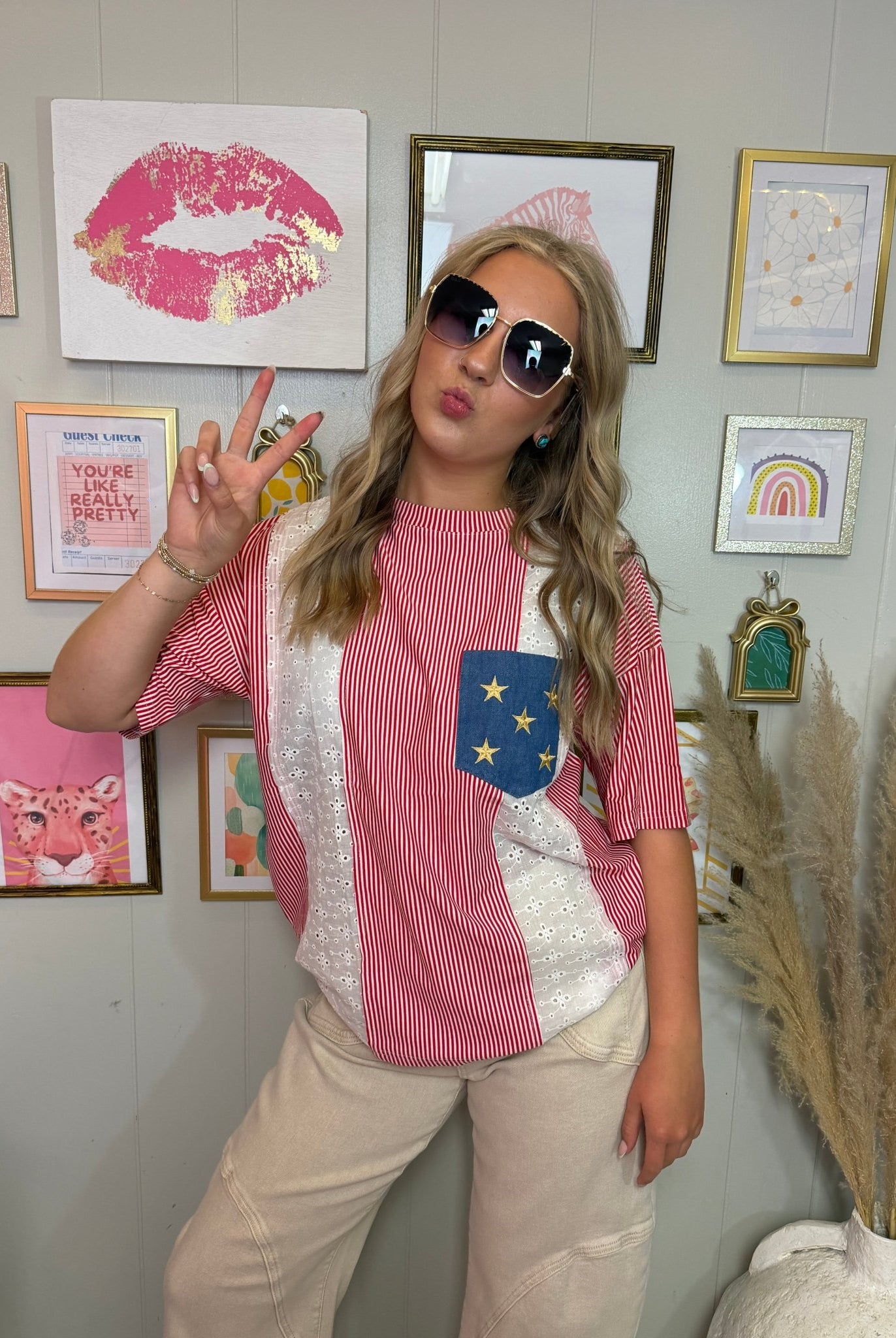 Kori Americana Top - Deadwood South Boutique & Company LLC
