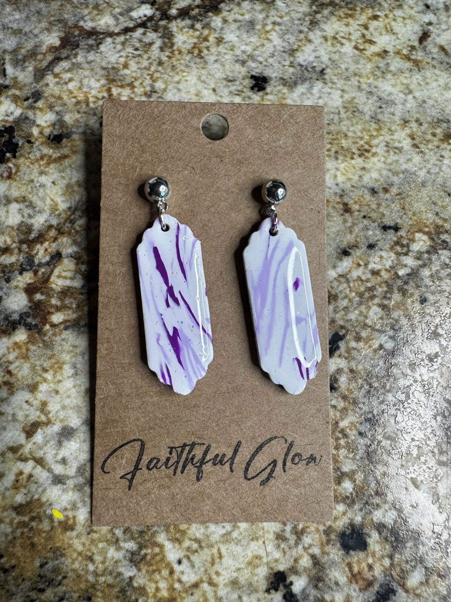 Lavender Bar Stud - Deadwood South Boutique & Company LLC