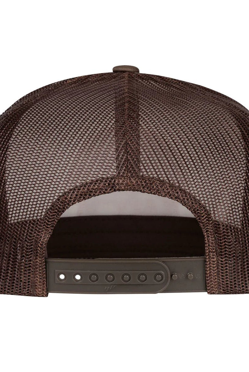 Lazy J Ranch White & Brown Rusty Arrowhead Trucker Cap - Deadwood South Boutique & Company LLC