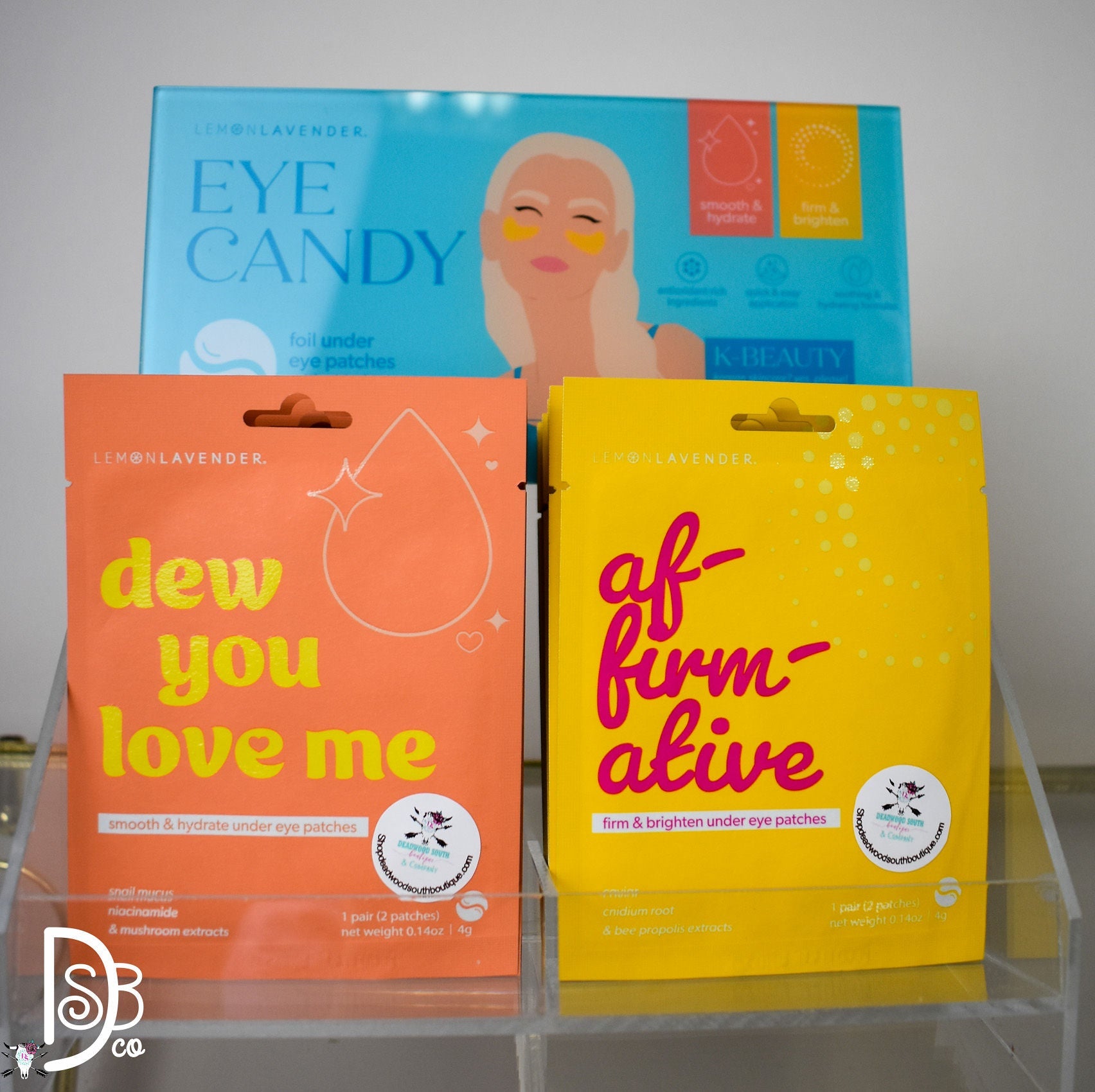Lemon Lavender Eye Candy Foil Under Eye Patches - Deadwood South Boutique & Company LLC